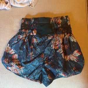 High rise free people movement lined shorts